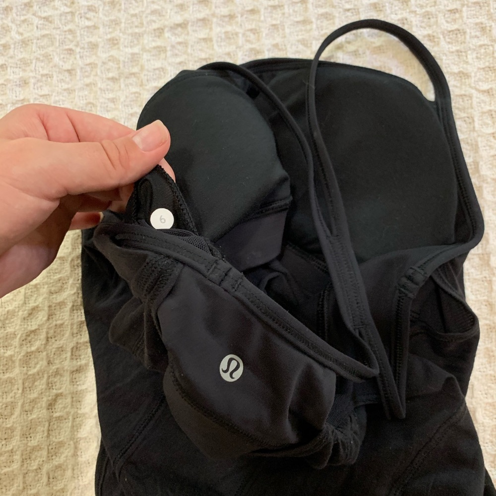 Lululemon tank with built in sports bra